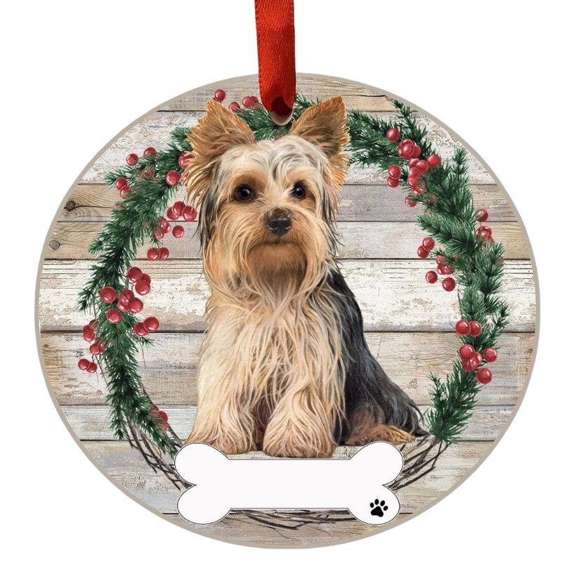 Yorkie Ornament